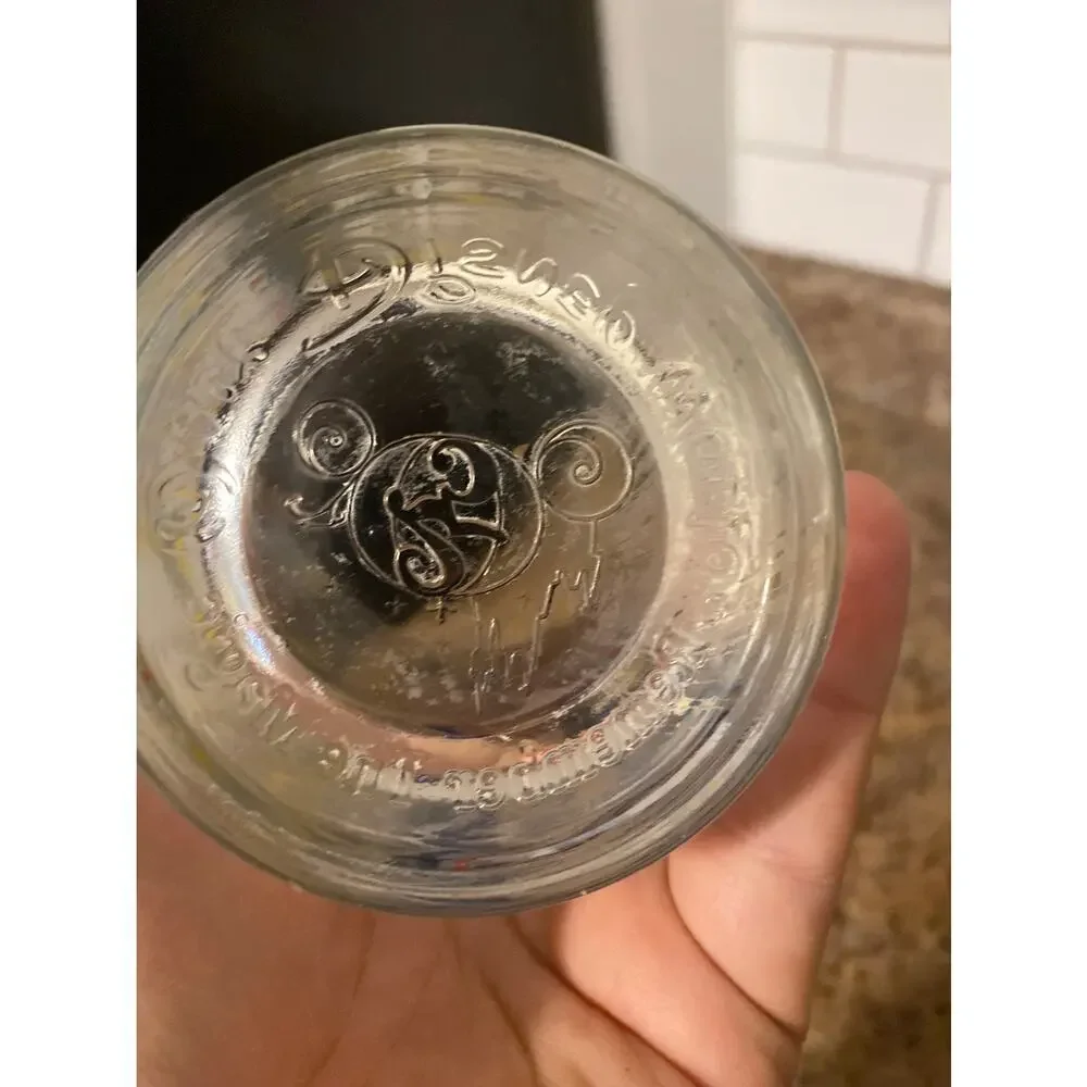 Disney Walt World McDonald's glass cup - 25th Anniversary - Remember the Magic